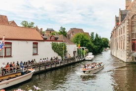 Frá Brussel: Leiðsöguferð um Bruges og Ghent