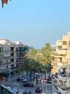 Javea au port vue mer devant la plage grand appartement terrasse Clim et wifi