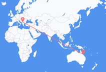 Flyrejser fra Hamilton Island til Pristina