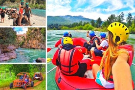 Tour combinato buggy/quad e rafting da Antalya, Alanya, Side, Kemer