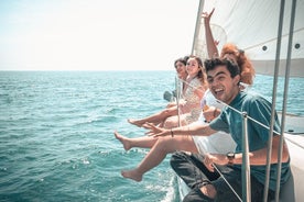 Ibiza Midday or Sunset Sailing with Light Snacks and Open Bar