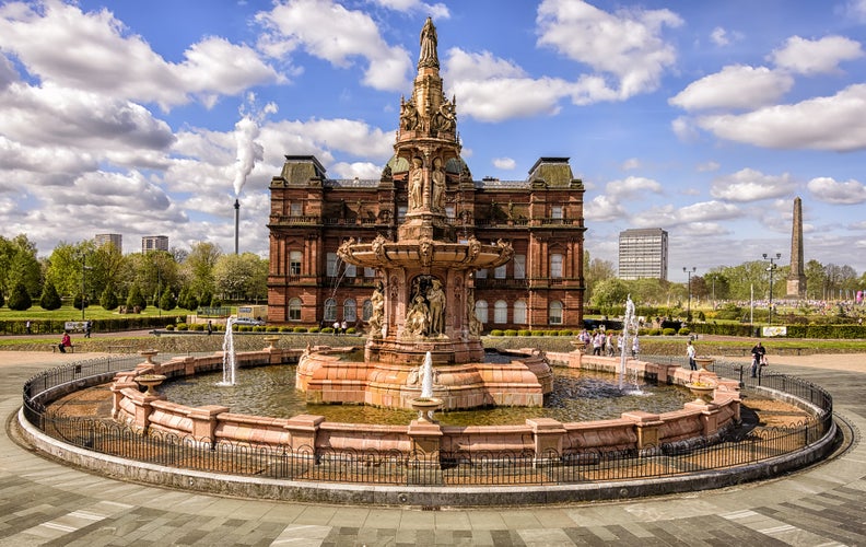 Photo of Glasgow Doulton Fountain, The People's Palace.