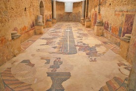 Piazza Armerina et Caltagirone avec dégustation de vins et déjeuner à la cave