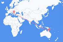Flyrejser fra Cairns til Pristina
