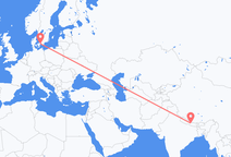 Flights from Kathmandu to Copenhagen