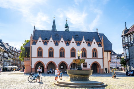 Photo of old city of Goslar, Germany.