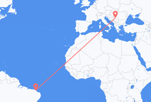 Fortaleza to Belgrade