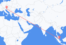 Singapore to Ljubljana