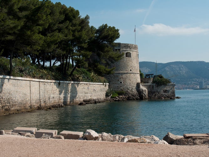 Photo of La Seyne Sur Mer at the French coast.