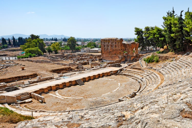 Photo of The Ancient Theater of Argos (320 B.C.), Greece.