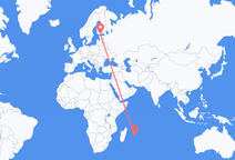 Flights from Mauritius Island to Helsinki