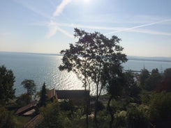 TIHANY (BALATON), BEST VIEW, SPACIOUS WELLNESS, CENTRAL , 50m BEACH