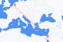 Voos de Aqaba, Jordânia para Maastricht, Holanda