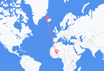 Ouagadougou to Reykjavík
