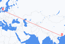 Flights from Shenzhen to Copenhagen