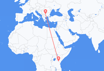 Flights from Mount Kilimanjaro to Sofia