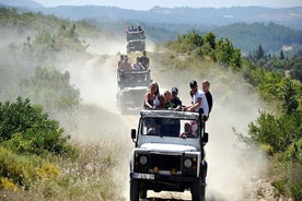 Alanya Jeep Safari Tour naar het Taurusgebergte (6 activiteiten in 1 reis)