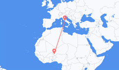 Niamey à Rome