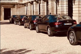 Transporte privado desde la ciudad de Madrid al aeropuerto de Madrid