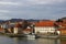 Photo of Judgement Tower (Slovenian: Sodni stolp), the fortified medieval tower in Maribor old town, Slovenia.