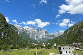 Day trip in the Albanian Alps:Boge ,Theth&Blue eye