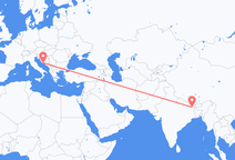 Flyrejser fra Biratnagar til Split