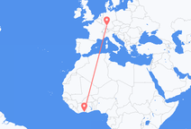 Abidjan to Stuttgart