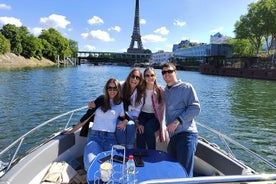 Paris Seine River Private Boat Gå ombord nær Eiffeltårnet