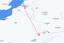 Flyrejser fra Bruxelles, Belgien til Bern, Schweiz