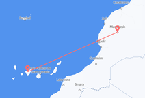 Flights from Marrakesh to Tenerife