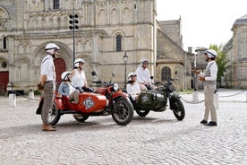 Bordeaux på 3 timer med smagninger, i en privat sidevogn