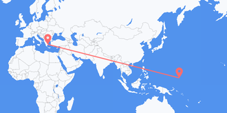 Vols de l’états fédérés de Micronésie pour la Grèce