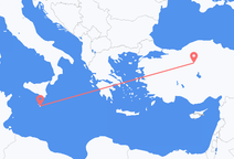 Flights from Valletta to Ankara