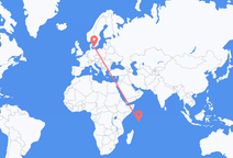 Flights from Mahé to Copenhagen