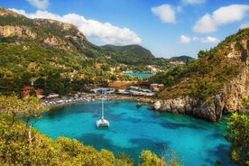 Paleokastritsa the Jewel of Corfu's Coastline from Saranda