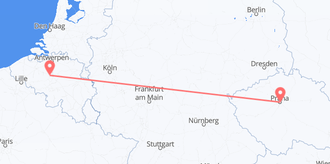 the Czech Republic to Belgium