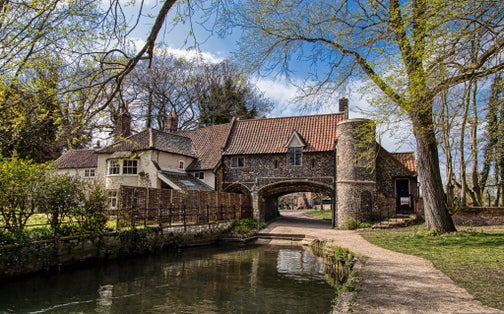 photo of view of Norwich, England.