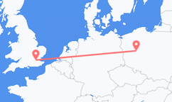 Train tickets from Catford to Poznan