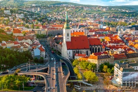 View on the old town of Brno, Czech Republic.