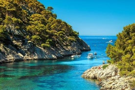 Einkaferð um Calanques of Cassis, Aix-en-Provence og vínsmökkun