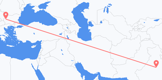 Flights from India to Bulgaria