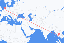 Flug frá Bangkok til Düsseldorf