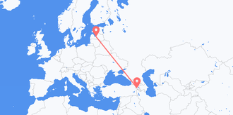 Armenia to Latvia