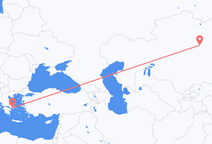 Flyg från Qaraghandy till Aten