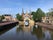 photo of beautiful morning of the Waterpoort in Sneek, The Netherlands.