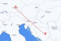 Flights from Munich to Sarajevo