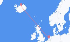 Flights from Amsterdam to Akureyri