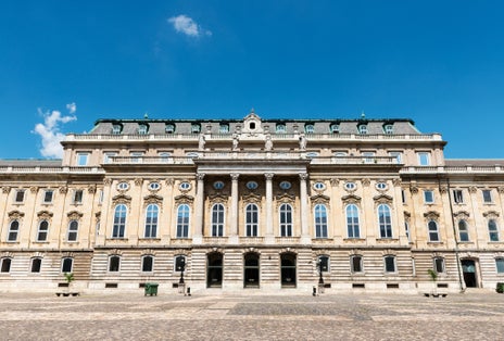 photo of The National Gallery in the Royal Castle, Budapest .