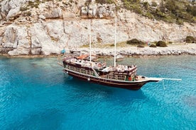 Zon en zee 6 uur all-inclusive zwemcruise met Griekse barbecue en onbeperkte drankjes