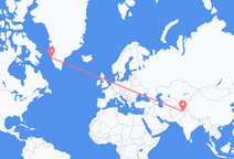 Vols d’Islamabad, le Pakistan pour Maniitsoq, le Groenland